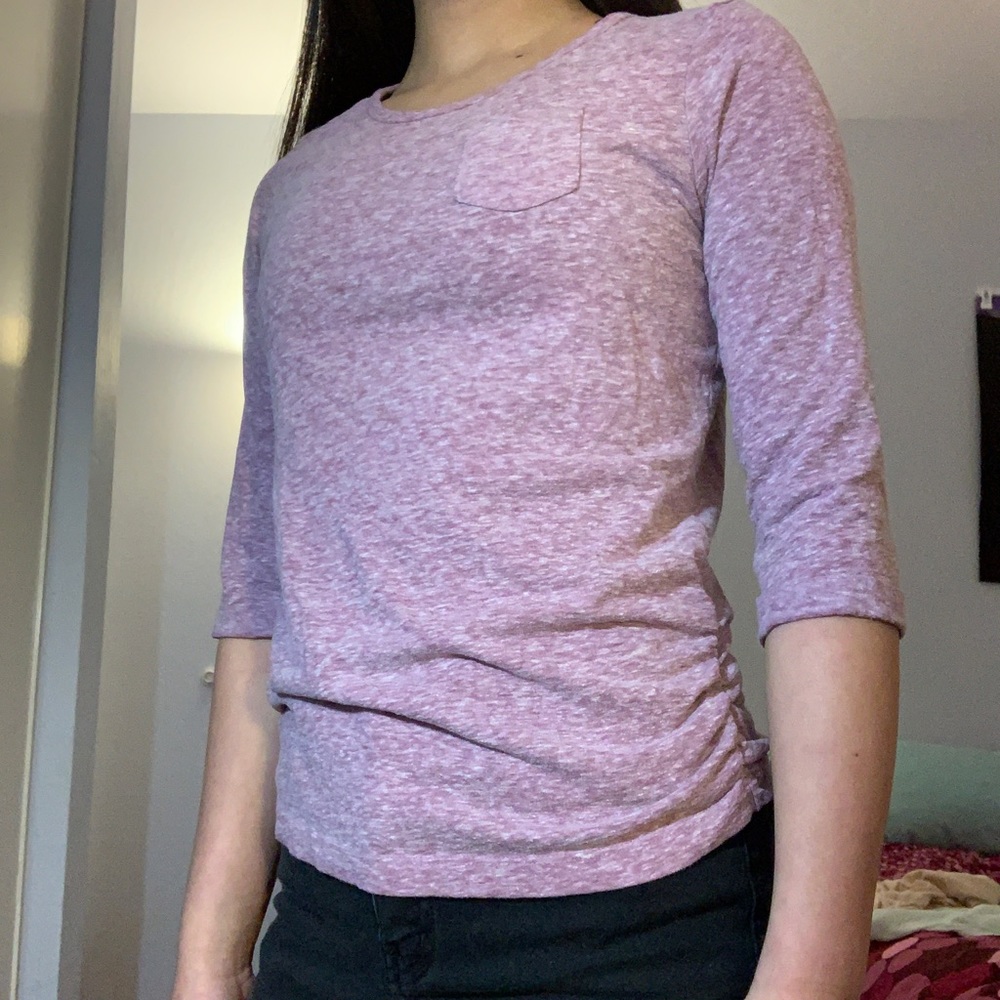Purple shirt